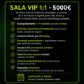 SALA VIP 1:1 (6 MESES)